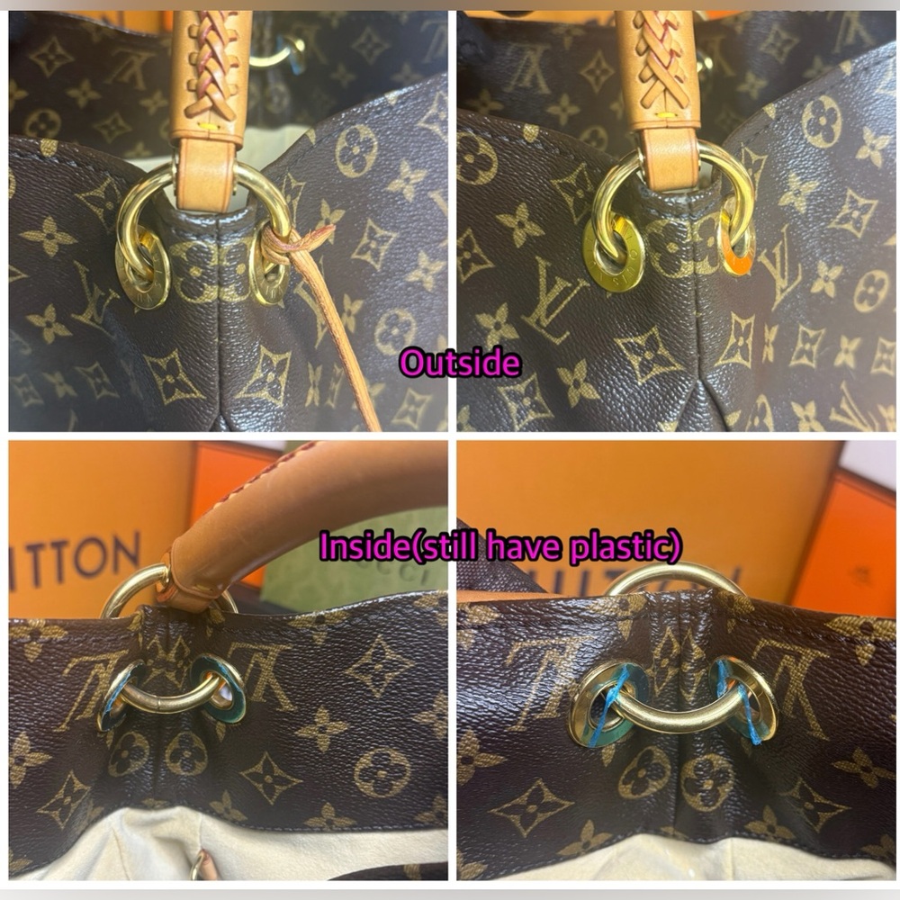 🔥SOLD🌸LOUIS VUITTON🌸 w/COA Artsy MM Monogram Tote Bag 🔥Authentic - Picture 9 of 17